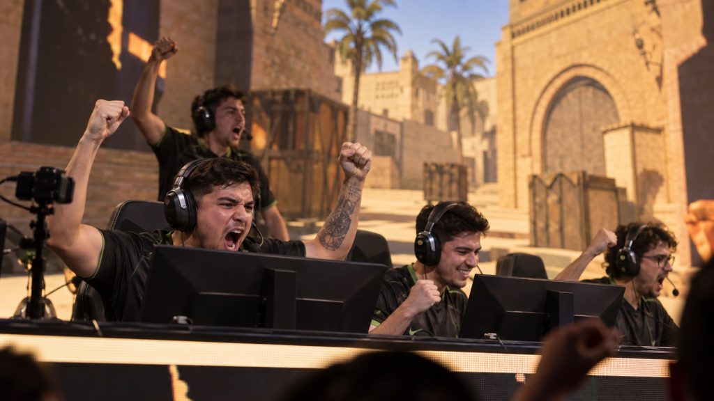 A South American team secures the final rounds on a Mediterranean map